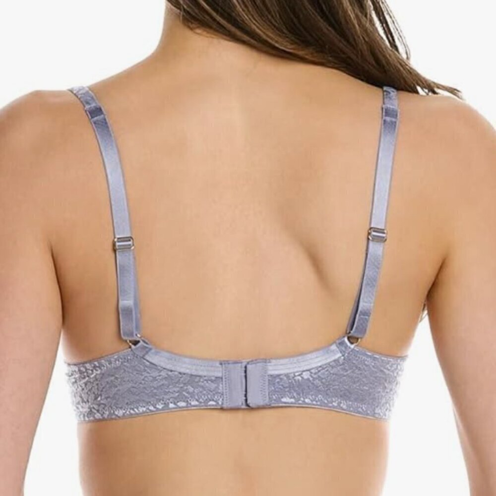 NWT LE MYSTERE Women's Safari T-Shirt Bra, purple 34DD/34E - Picture 2 of 5